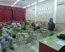 Visita de 3 profesores franceses del centro educativo St Gabriel.