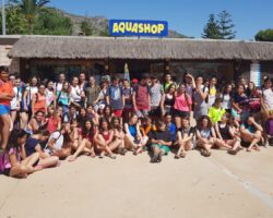 Excursión al parque acuático de Torremolinos.