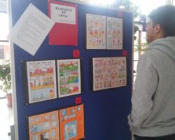 Seis estudiantes del Fuente Nueva participan con sus comics en el concurso de la Semana Saludable