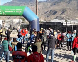 Meta en nuestro Centro de la ultra trail solidaria «Del mar al cielo»