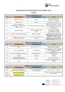 Graduación de 2º Bachillerato @ Salón de Actos IES Fuente Nueva