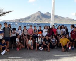 Excursión al Parque Natural de Cabo de Gata-Níjar del grupo de Ecoescuelas curso 2018/19