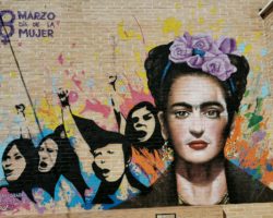 Nauni nos hace un graffiti por el día internacional de la mujer