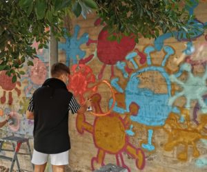 Taller de Graffiti contra la violencia de género