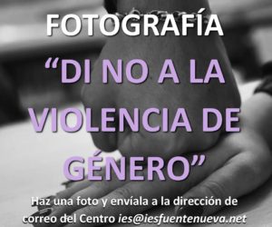 II Concurso de Fotografía “Di no a la violencia de Género”