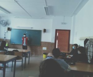 La labor de la Cruz Roja con los inmigrantes. Charla al alumnado de 4º ESO