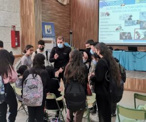 Charlas sobre acoso escolar y ciberdelincuencia al alumnado de 1º y 2º de la ESO