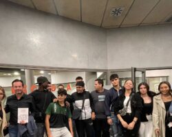 Visita del alumnado de ESPA al auditorio de El Ejido con motivo del Día Internacional del Patrimonio Mundial