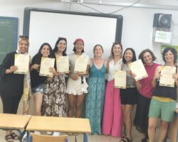 Nos visitan alumnas y profesoras del Centro de Enseñanza de Adultos de Palermo