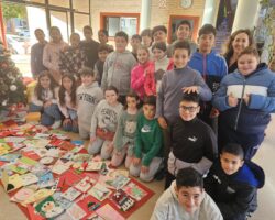 El alumnado de 6º de primaria CEPR Ciavieja visita nuestro Belén