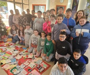 El alumnado de 6º de primaria CEPR Ciavieja visita nuestro Belén