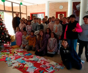 El alumnado del CEIP Diego Velázquez visita nuestro belén