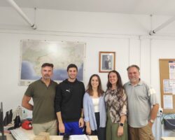 Visita de dos profesores de Eslovenia